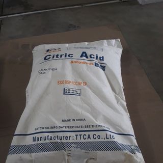 NGUYÊN LIỆU ACID CITRIC ANHYDROUS