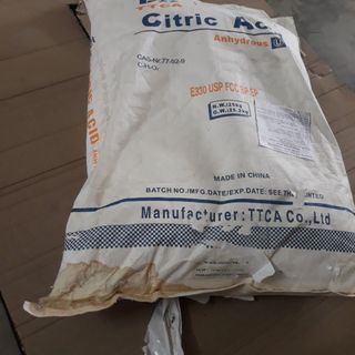 NGUYÊN LIỆU ACID CITRIC ANHYDROUS