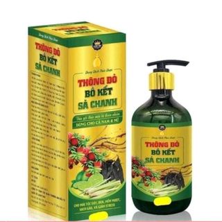 DẦU GỘI THÔNG ĐỎ BỒ KẾT SẢ CHANH 300ML - LUCKY WAY