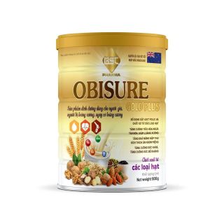 SỮA HẠT XƯƠNG KHỚP OBISURE GOLD PLUS TĂNG CƯỜNG CHỨC NĂNG CƠ XƯƠNG KHỚP - BSC