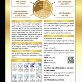 SỮA HẠT XƯƠNG KHỚP OBISURE GOLD PLUS TĂNG CƯỜNG CHỨC NĂNG CƠ XƯƠNG KHỚP - BSC