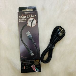 Cáp sạc USB - Micro Remax RC 124m Công suất 12W - hỗ trợ sạc nhanh . Hàng chính hãng