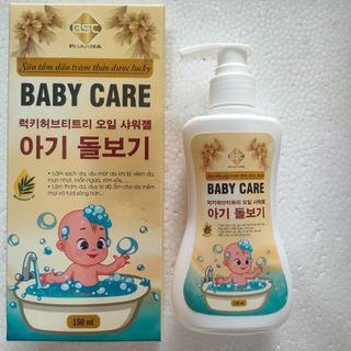 SỮA TẮM DẦU TRÀM THẢO DƯỢC BABY CARE NGỪA VIÊM DA,MỤN NHỌT MẨN NGỨA ,RÔM SẢY 150ML - BSC
