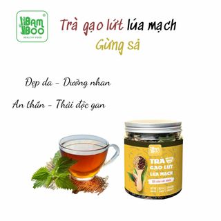 TRÀ GẠO LỨT LÚA MẠCH GỪNG SẢ DETOKO PHIÊN BẢN MỚI - DETOKO