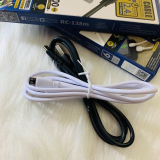 Cáp sạc usb micro Remax Rc-138m 1m - Hàng chính hãng