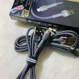 Cáp sạc usb lightning (iph) Remax Rc-124i 1m - Hàng chính hãng