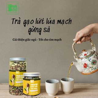 TRÀ GẠO LỨT LÚA MẠCH GỪNG SẢ DETOKO PHIÊN BẢN MỚI - DETOKO