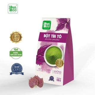 BỘT TÍA TÔ NGUYÊN CHẤT 100G - BAMBOO