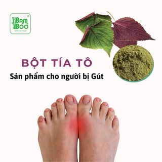 BỘT TÍA TÔ NGUYÊN CHẤT 100G - BAMBOO