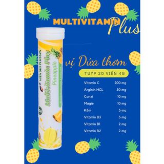 VIÊN SỦI MULTIVITAMIN ĐA KHOÁNG CHẤT NÂNG CAO SỨC KHỎE - ALPHA+