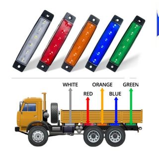 Đèn gắn sườn xe tải 12-24V