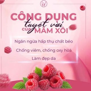 Cà phê giảm cân mâm xôi Raspberry coffee - chính hãng check qr code kiểm tra hàng