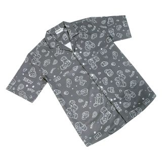 ÁO SƠMI CUBAN BIRDY BANDANA/Grey