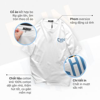 Áo thun nam cổ tròn, áo phông nam ngắn tay oversize Moke