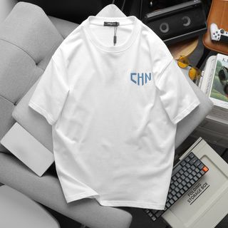 Áo thun nam cổ tròn, áo phông nam ngắn tay oversize Moke