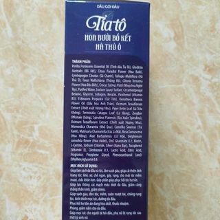 DẦU GỘI HOA BƯỞI BỒ KẾT TÍA TÔ HÀ THỦ Ô PHỤC HỒI HƯ TỔN ,KÍCH THÍCH MỌC TÓC - DIOPHACO