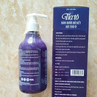 DẦU GỘI HOA BƯỞI BỒ KẾT TÍA TÔ HÀ THỦ Ô PHỤC HỒI HƯ TỔN ,KÍCH THÍCH MỌC TÓC - DIOPHACO