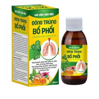SIRO ĐÔNG TRÙNG BỔ PHỔI GIẢM HO RÁT HỌNG TỐT CHO PHỔI AN HÒA PHÁT