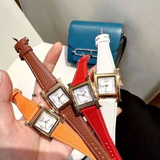 ĐỒNG HỒ DA NỮ THỜI TRANG VUÔNG TRƠN