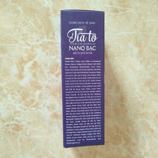 DUNG DỊCH VỆ SINH TÍA TÔ NANO BẠC NGỪA VIÊM NHIỄM NẤM NGỨA 150ML - DIOPHACO
