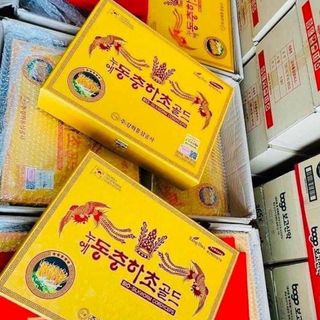 ĐÔNG TRÙNG HẠ THẢO HỘP GỖ VÀNG KANGHWA