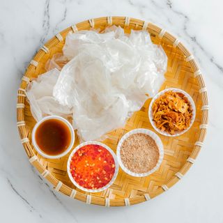 Combo bánh tráng siêu topping