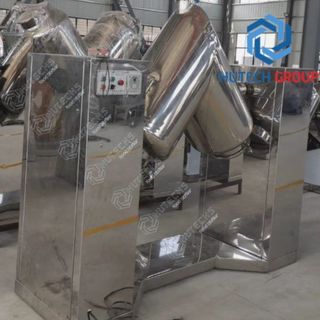 Máy Trộn Chữ V Dung Tích 50-1000 Lít: Máy Trộn Bột Khô Công Nghiệp VH1000