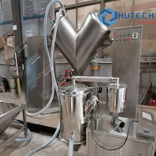 Máy Trộn Chữ V Dung Tích 50-1000 Lít: Máy Trộn Bột Khô Công Nghiệp VH1000