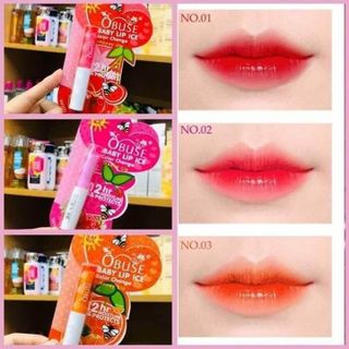 Son dưỡng môi Obuse Baby Lip Thái Lan Trái Cây