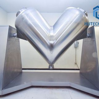Máy Trộn Bột Chữ V Công Nghiệp VH500-1000-1500-2000L Cỡ Lớn