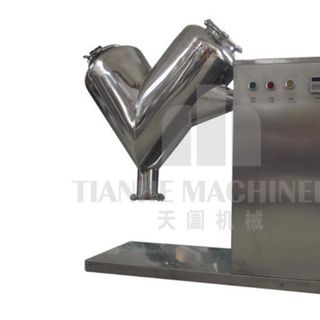 Máy trộn chữ V trộn bột khô thực phẩm, dược phẩm dung tích cỡ trung