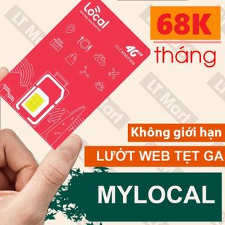 Sim Local Mobifone kèm gói A68S