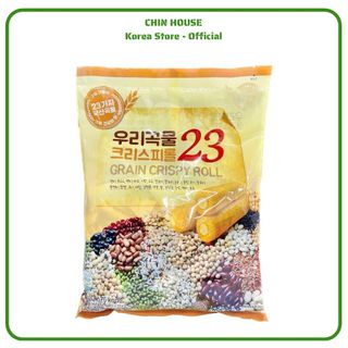 BÁNH 23 LOẠI NGŨ CỐC GRAIN CRISPY ROLL HÀN QUỐC 500g