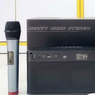 LOA KARAOKE MINI Q5S kèm 2 micro