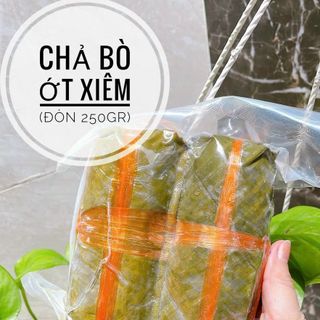 Chả bò ớt xiêm xanh