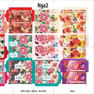 Combo 100 bao lì xì tết 2024. Sỉ = lẻ