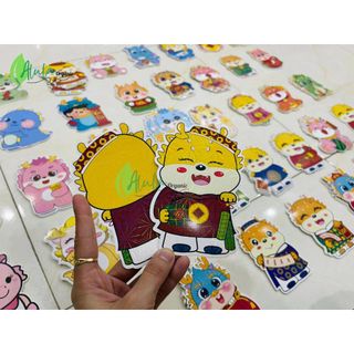Set 10 Bao Lì Xì Gấu 2024