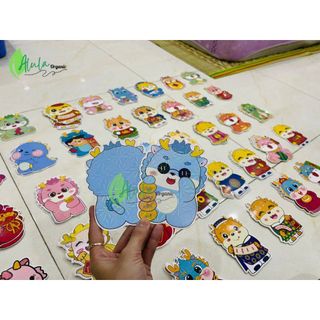 Set 10 Bao Lì Xì Gấu 2024