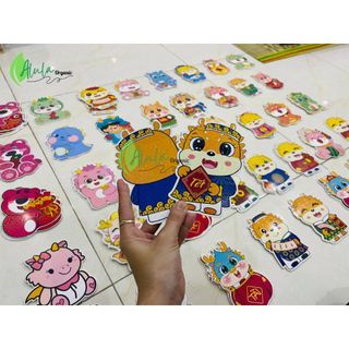 Set 10 Bao Lì Xì Gấu 2024