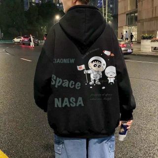 ￼Áo Hoodie Tay Dài In Họa Tiết Nasa Hoạt Hình Phong Cách Nhật Bản Thời Trang Mùa Đông Cho Nam giá sỉ