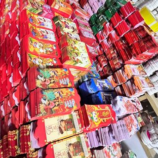 Combo 2000 bao lì xì mẫu mới 2024 (có tặng kèm bóng kính)
