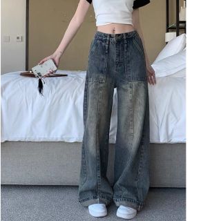 Quần jeans nữ ống rộng 😜