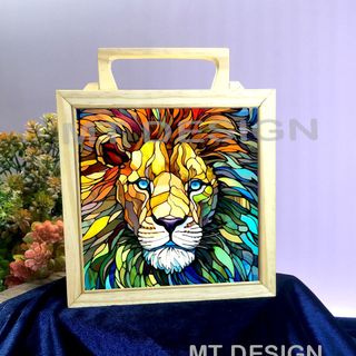 HỘP DECOR ĐA NĂNG - TRANH IN HÌNH ĐỘNG VẬT