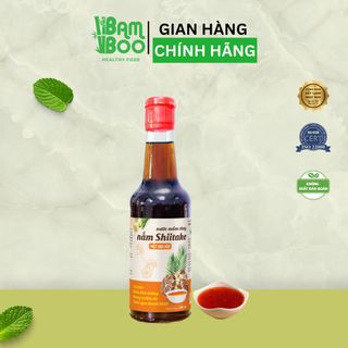 NƯỚC MẮM CHAY NẤM SHIITAKE MẬT HOA DỪA 300ML - DETOKO