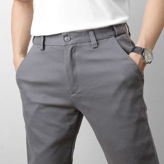 Kaki dài nam cao cấp, quần kaki nam, chất Kaki  lụa .mền mịn Đồng chất  .co giãn tốt - size từ 55kg - 85kg