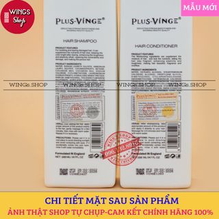 (Hàng Công Ty) Cặp Dầu Gội Xả Collagen Vinge 1000ML