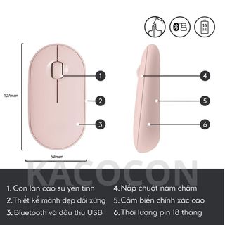 CHUỘT KHÔNG DÂY BLUETOOTH M350 SILENT
