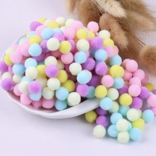 TÚI 150G CỤC BÔNG PASTEL 1CM TRANG TRÍ giá sỉ