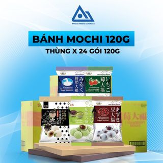 Bánh mochi Đài Loan Royal Family 120g THÙNG 24 GÓI - An Gia Sweets Snacks