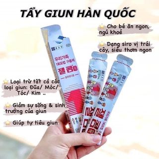 Tẩy Giun Zelcom Hàn Quốc Mẫu Mới